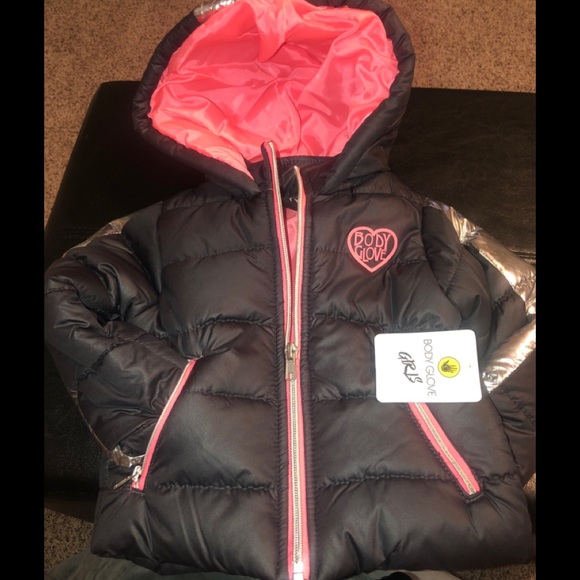 Body Glove NWT girls 2T zippier hoodie Coat - Picture 3 of 8